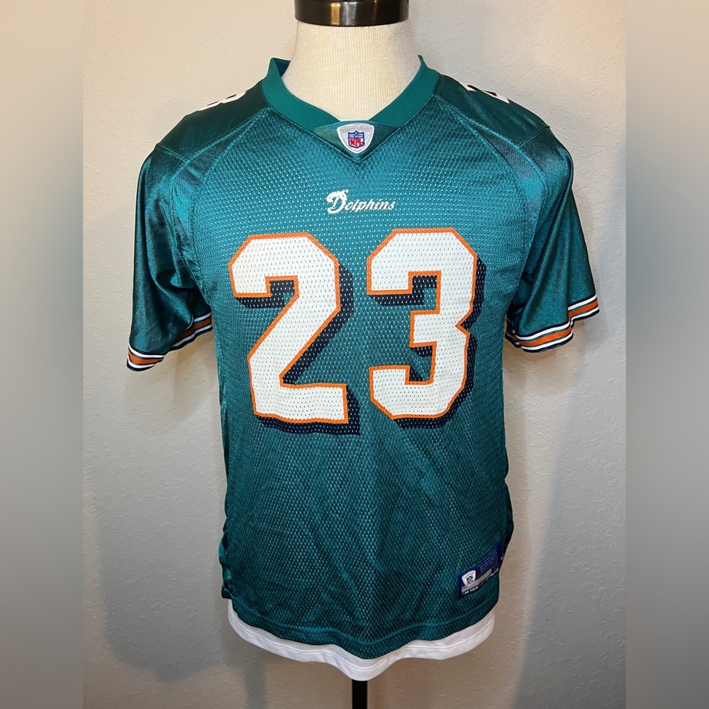 NFL - Miami Dolphins - Reebok Jersey 23 Brown - Women’s Size Xtra Large